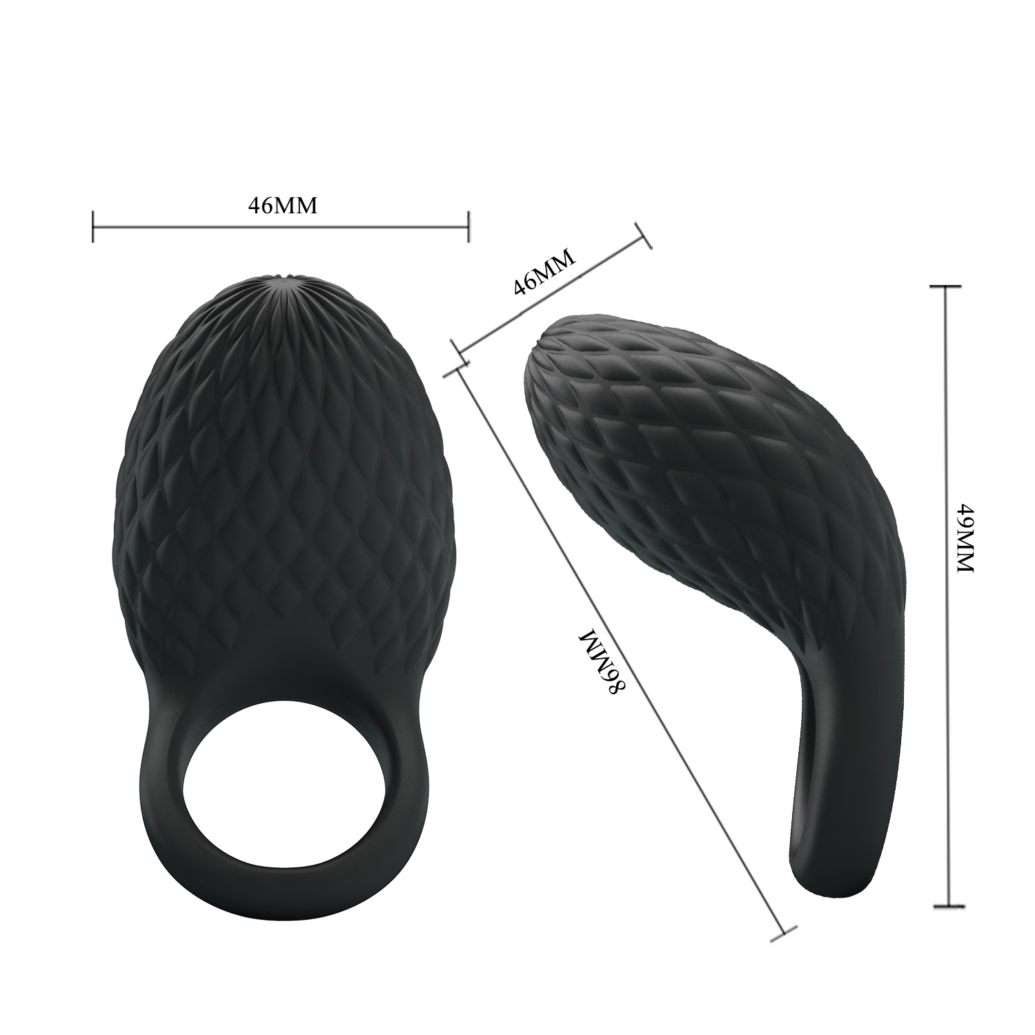 Anillo Vibrador Heloise Recargable - Imagen 2