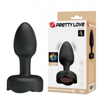 Plug Anal con Vibración y Luz Led