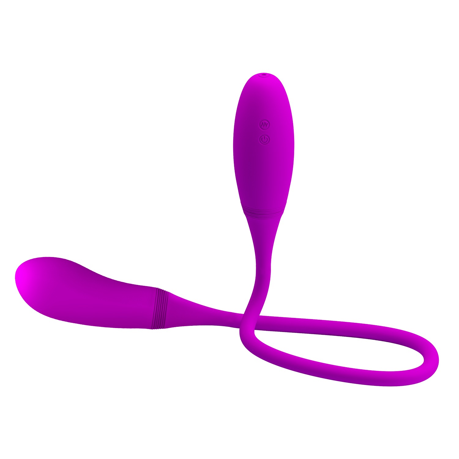 Huevo Vibrador de Doble Extremo Recargable - Imagen 4
