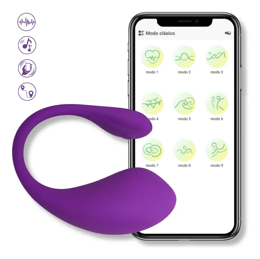 Vibrador Jumping Eggs Control a Distancia con APP