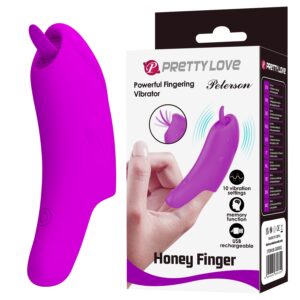 Vibrador Potente Recargable para Dedos Peterson