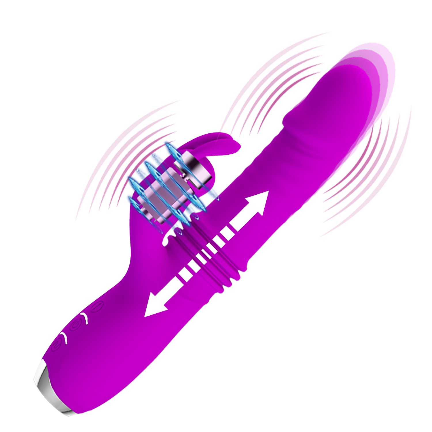 Vibrador de Conejo y Empuje Dorothy - Imagen 2