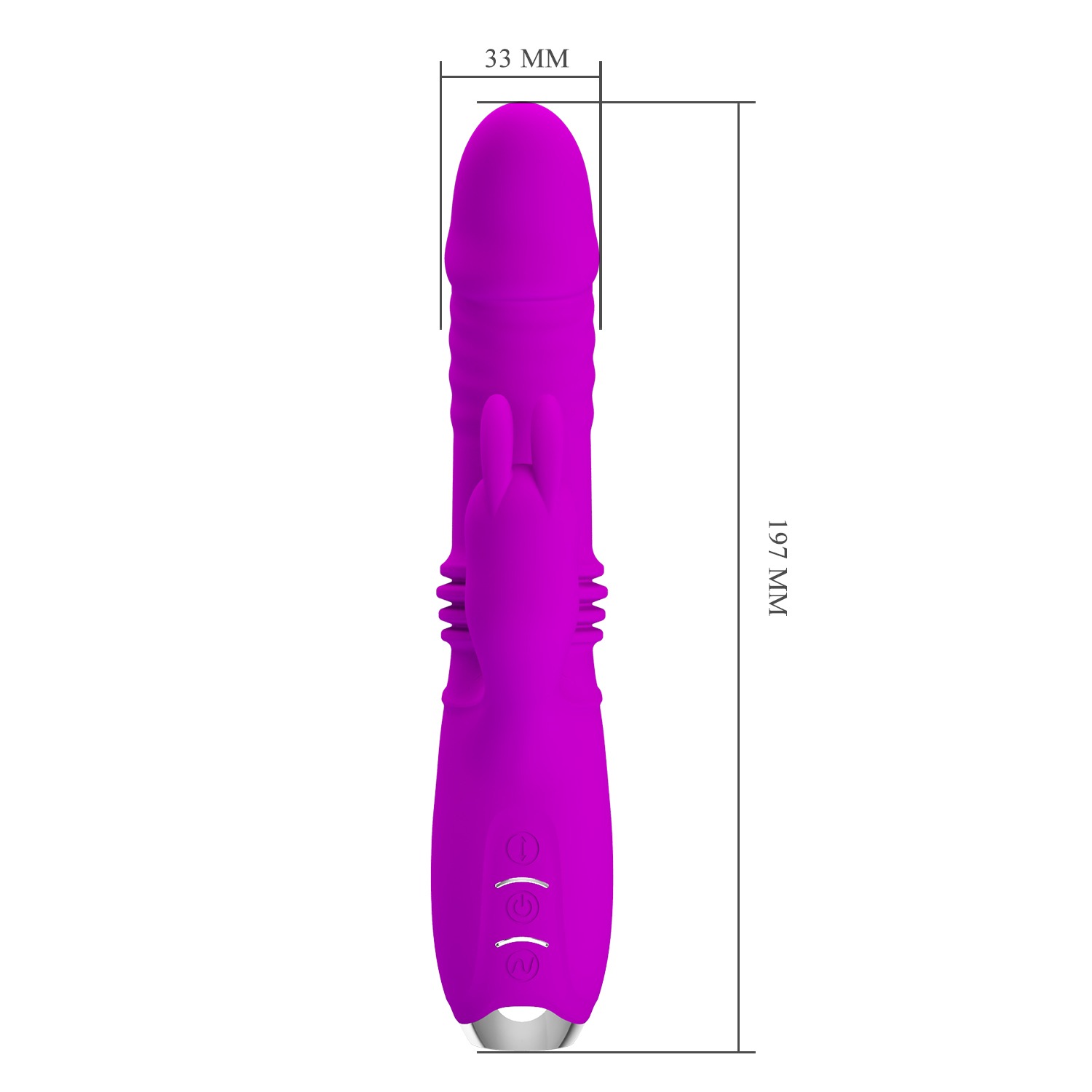 Vibrador de Conejo y Empuje Dorothy - Imagen 3