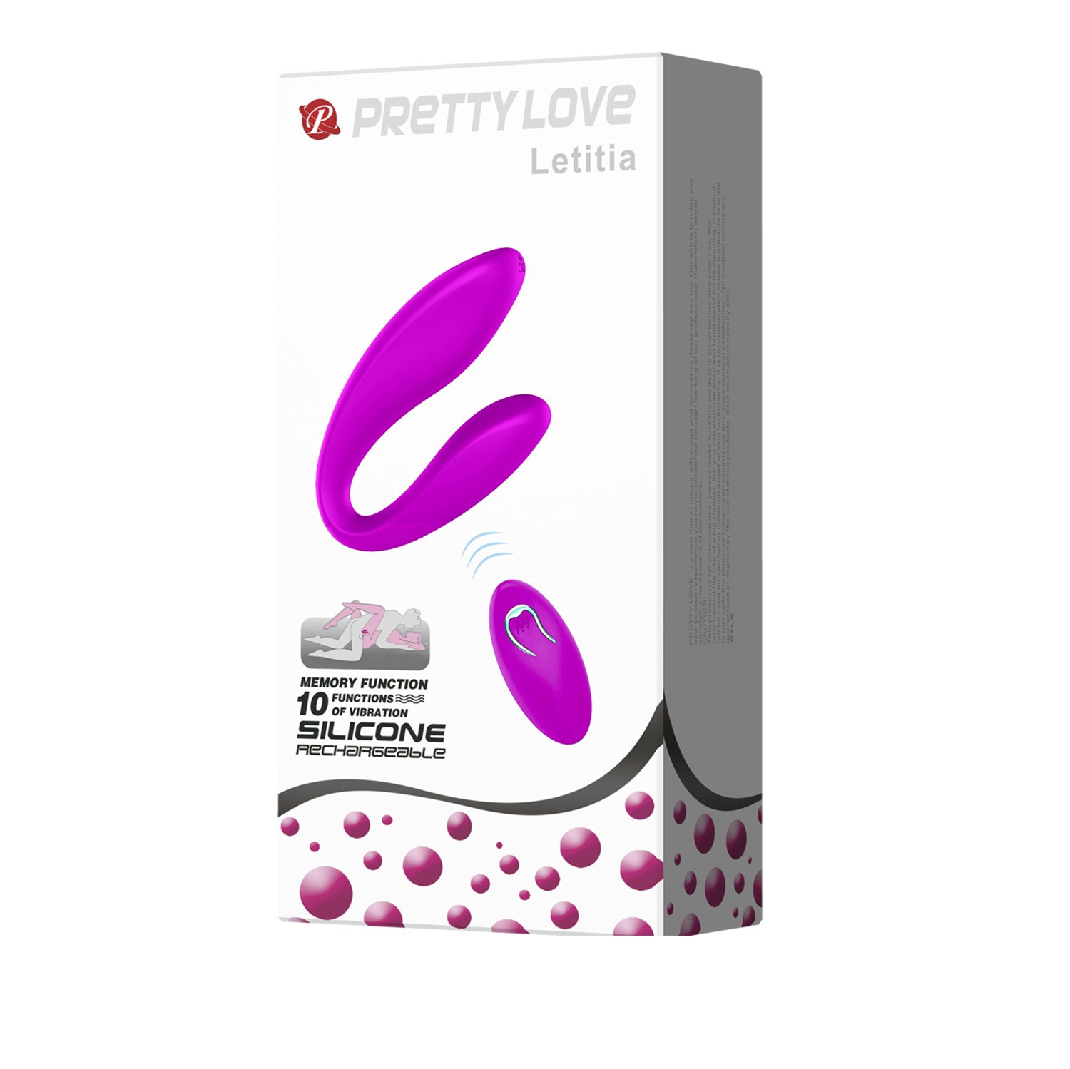 Vibrador para Parejas con Control Letitia - Imagen 4