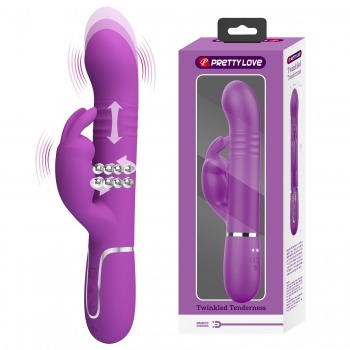 Vibrador de Conejo Empuje y Rotación Coale - Imagen 3